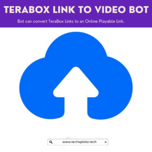 TeraBox Link To Video Link Bot